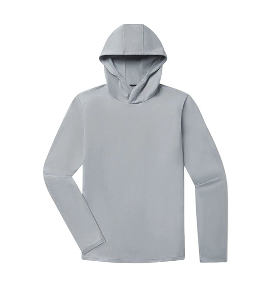 UNRL 504 UNRL Men's Ultra Hooded Long Sleeve Cadet Gray