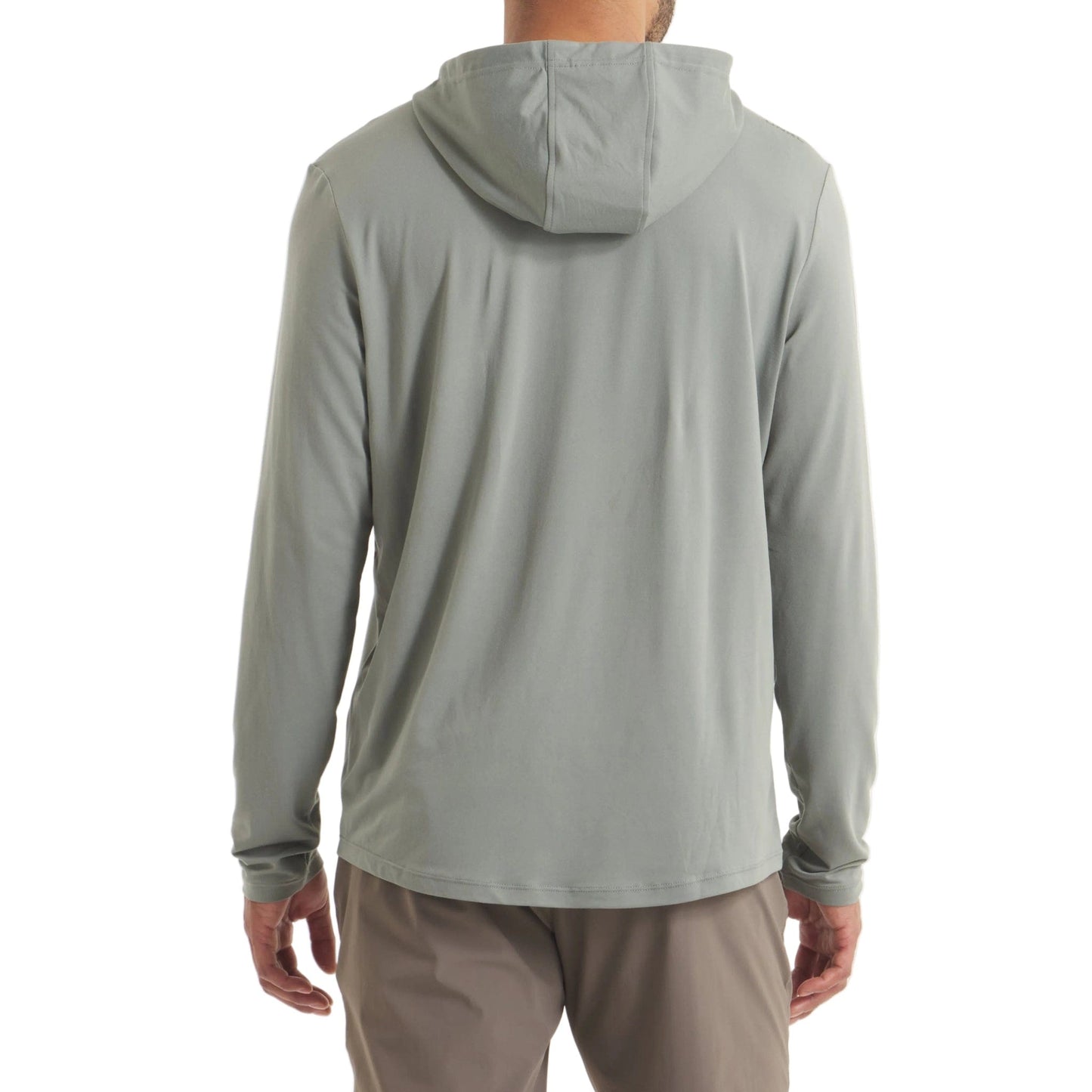UNRL 504 UNRL Men's Ultra Hooded Long Sleeve Eucalyptus