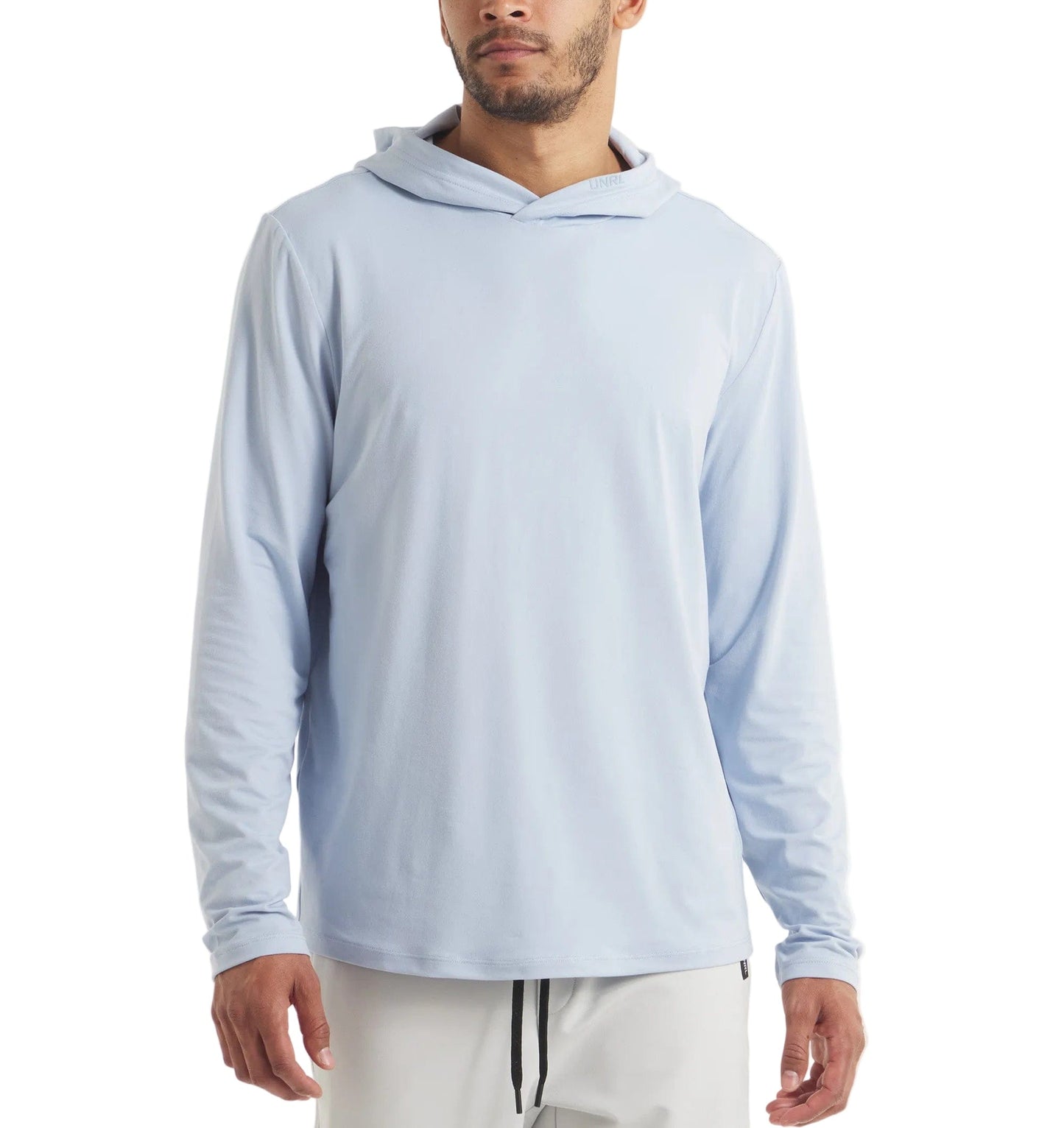 UNRL 504 UNRL Men's Ultra Hooded Long Sleeve Sky Blue