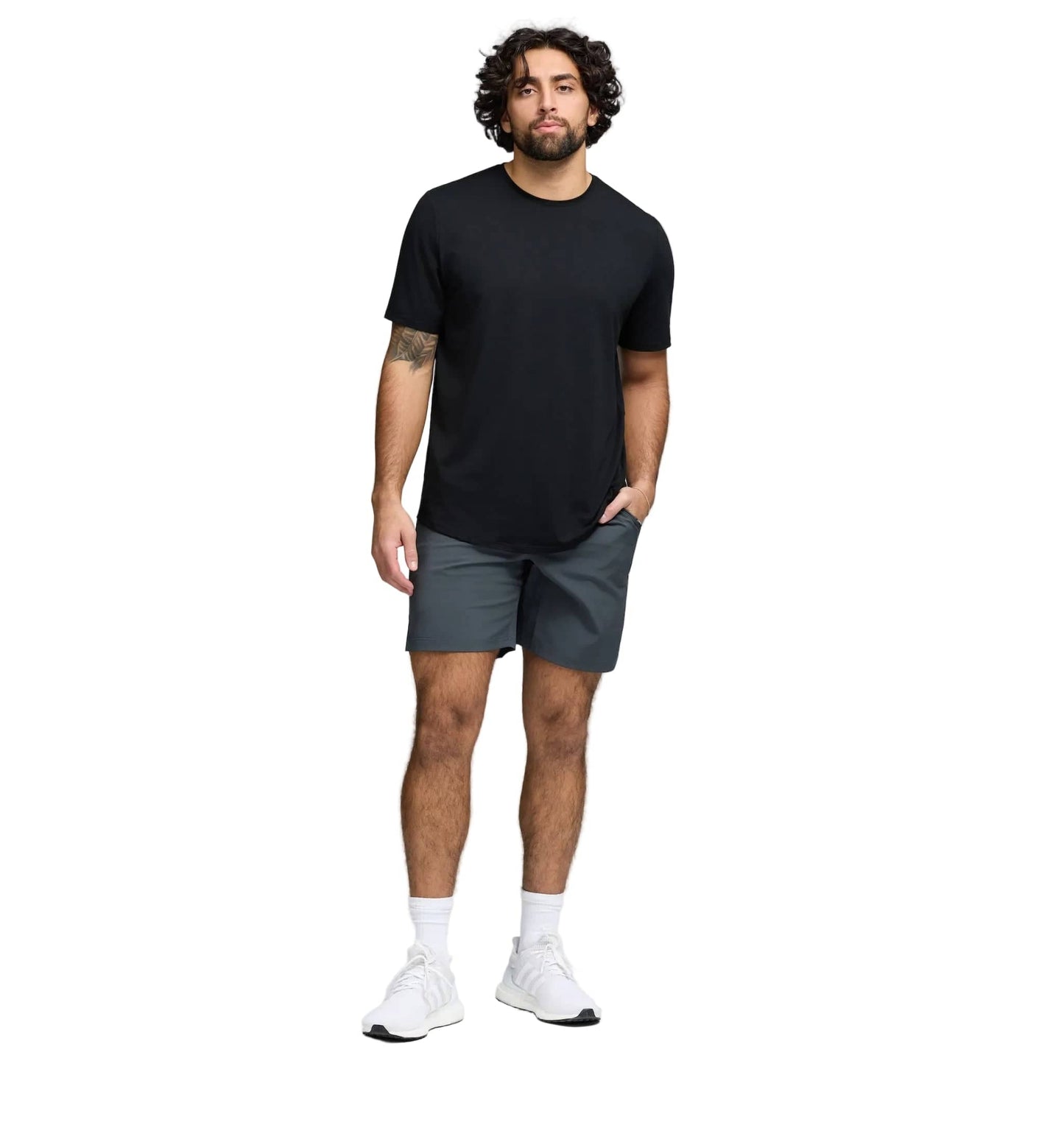 UNRL 702 UNRL Men's Stride Short 7.5" Asphalt