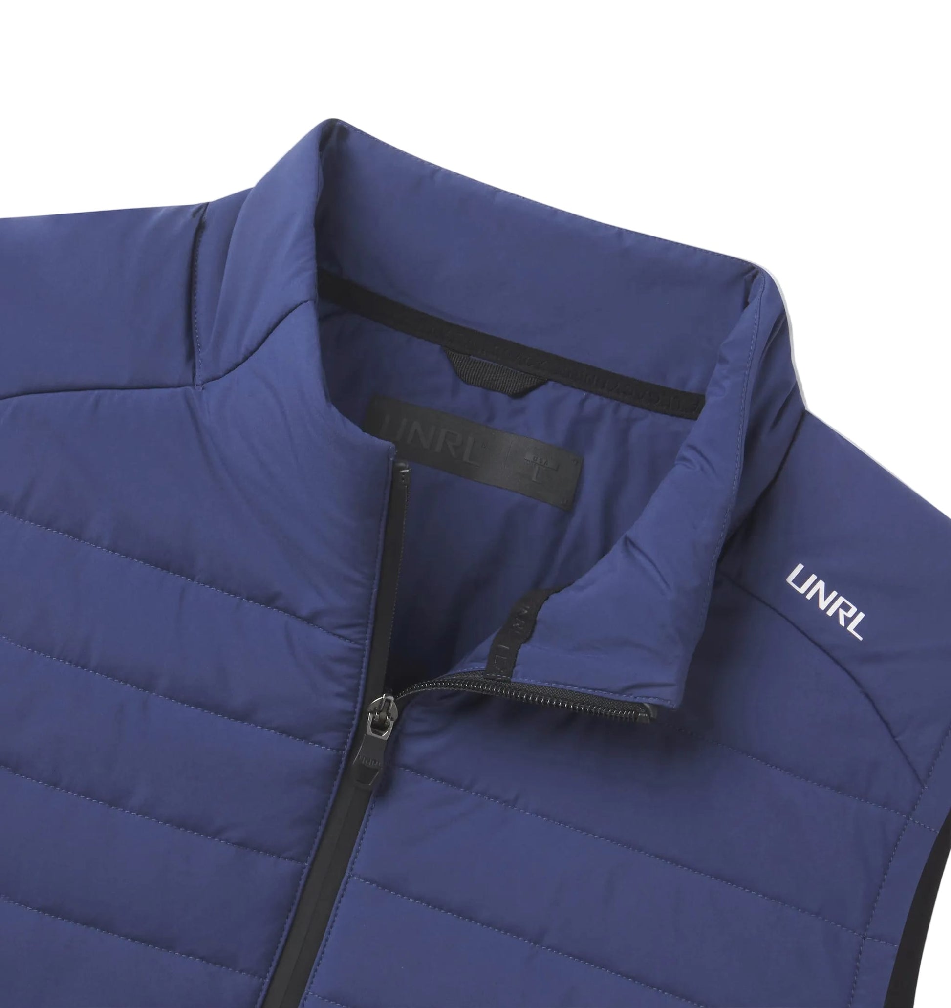 UNRL Men's Apparel > Outerwear UNRL Men's Vancouver Quilted Vest Harbor Blue