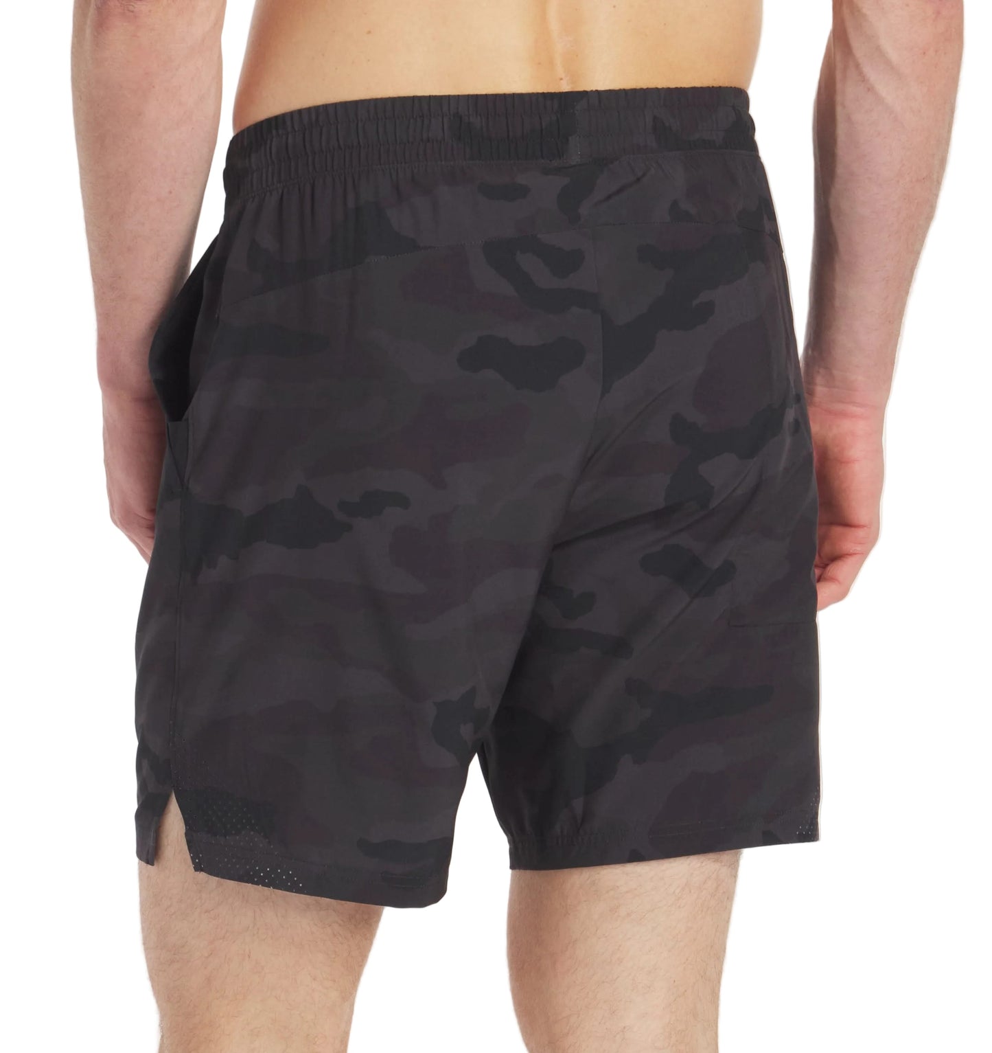 UNRL Men's Apparel > Shorts UNRL Men's Stride Short 7.5" Black Camo