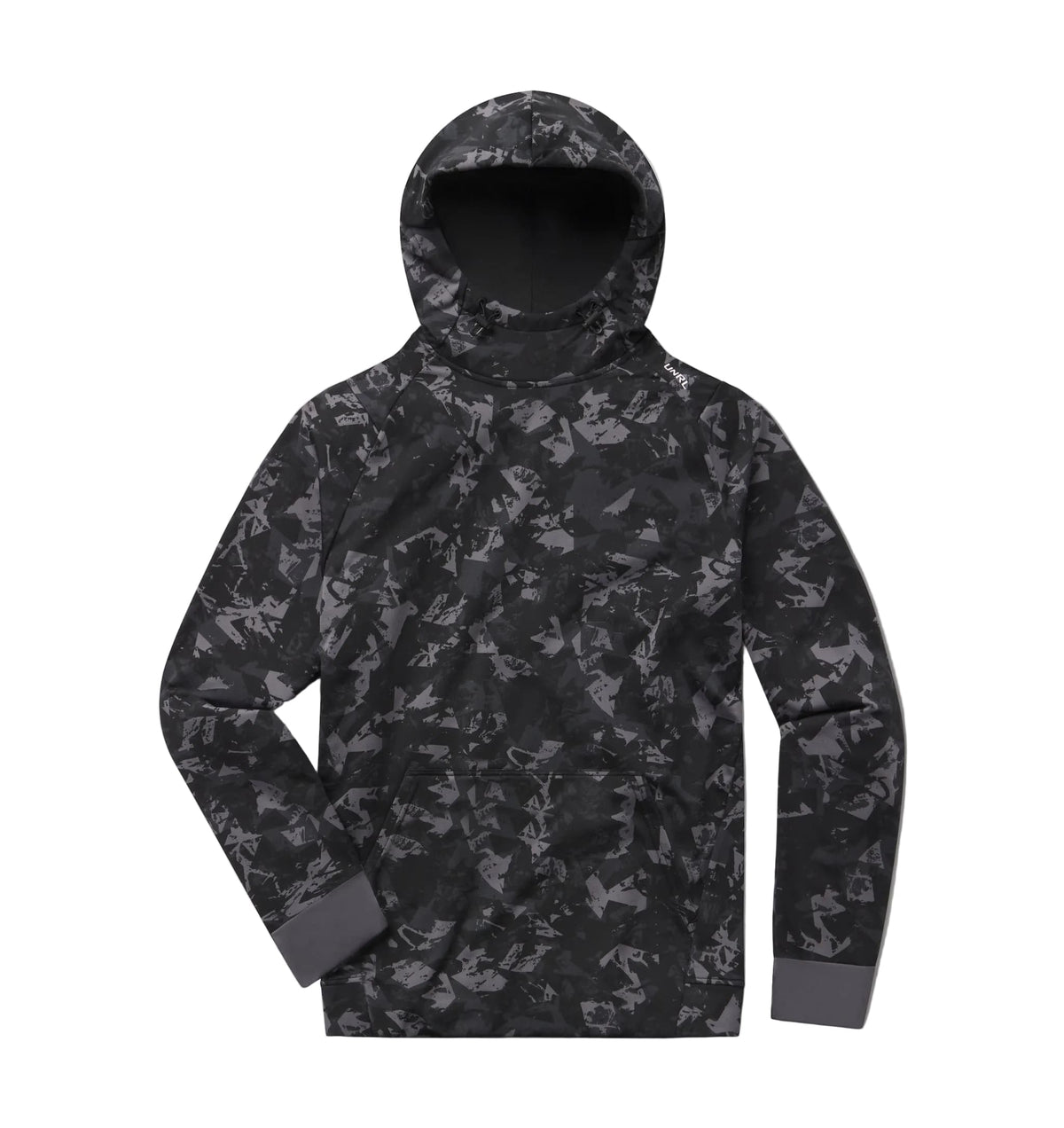 UNRL Men's Apparel > Sweatshirts & Hoodies UNRL Men's Crossover Hoodie II Stealth Shatter Camo