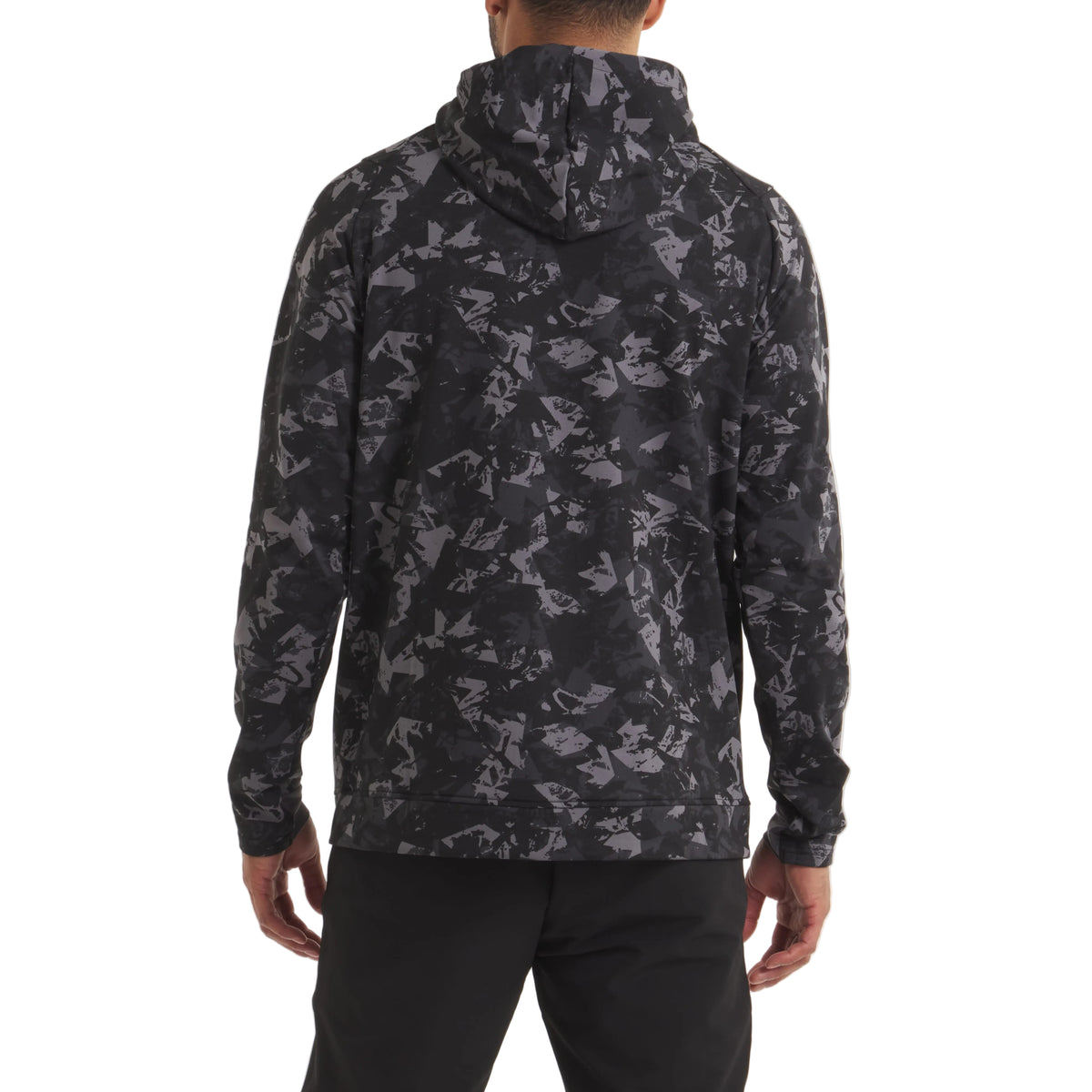 UNRL Men's Apparel > Sweatshirts & Hoodies UNRL Men's Crossover Hoodie II Stealth Shatter Camo
