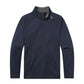 UNRL Men's Apparel > Tops UNRL Men's Interlock Quarter Zip Navy