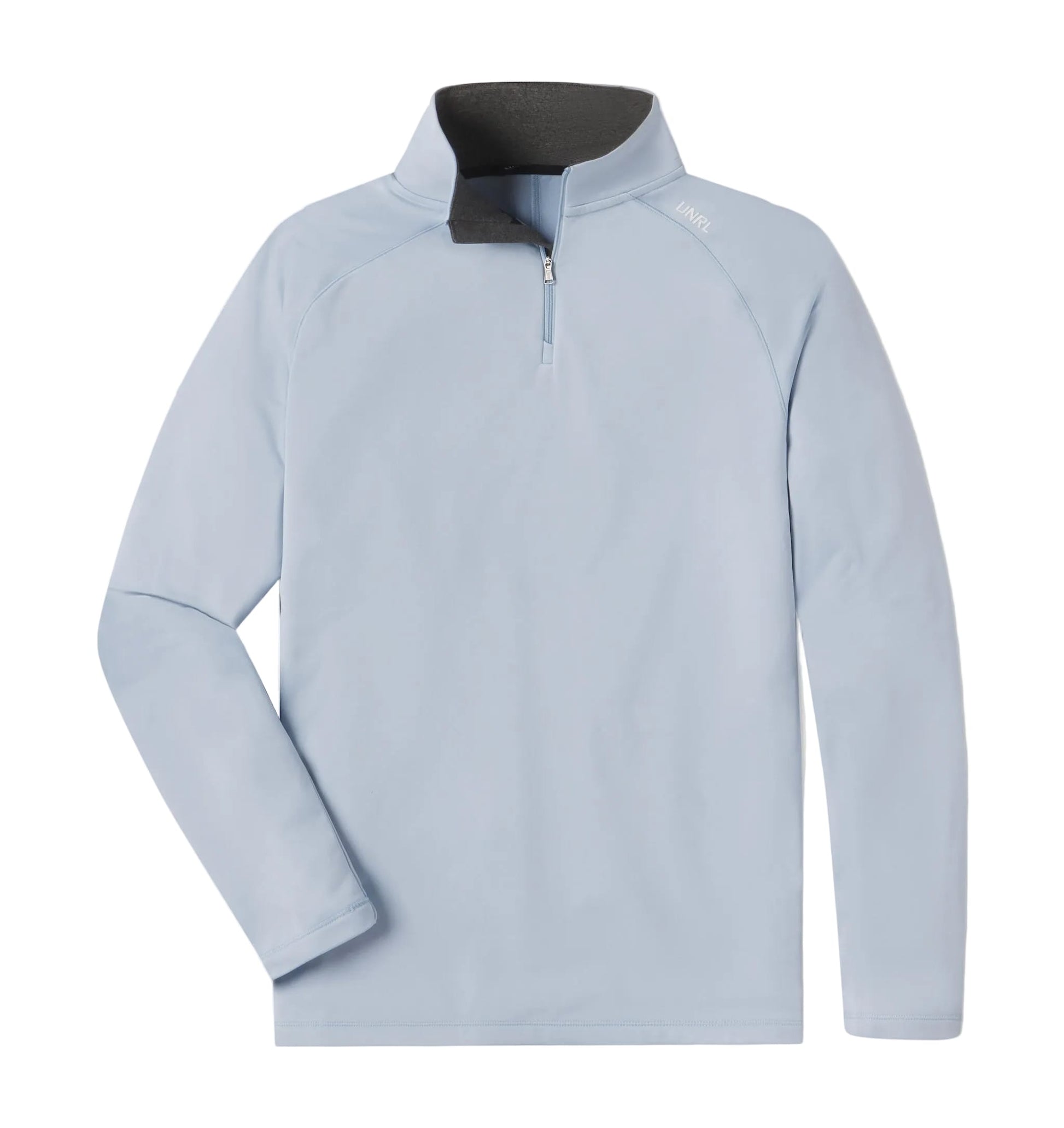 UNRL Men's Apparel > Tops UNRL Men's Interlock Quarter Zip Sky Blue
