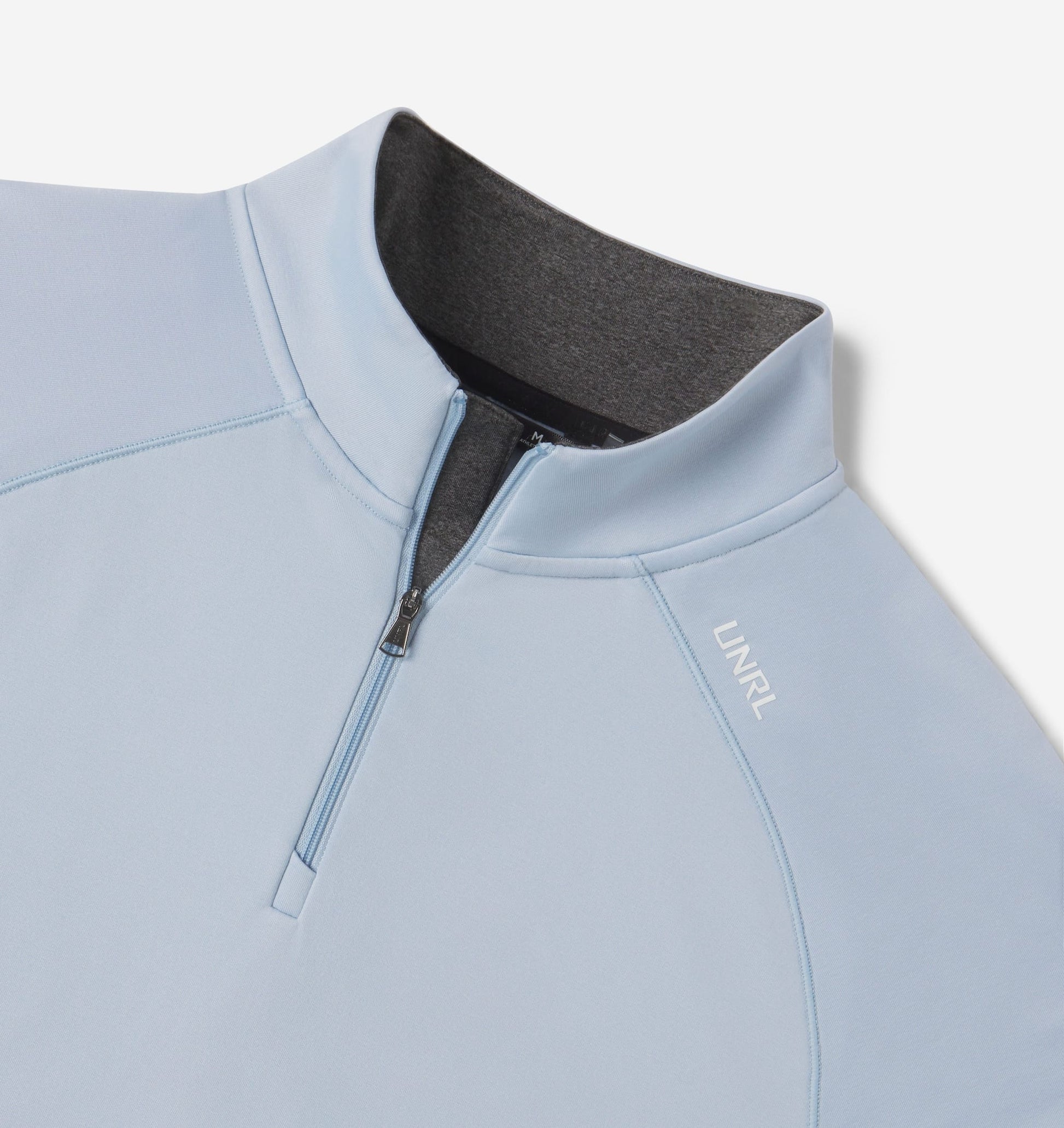 UNRL Men's Apparel > Tops UNRL Men's Interlock Quarter Zip Sky Blue