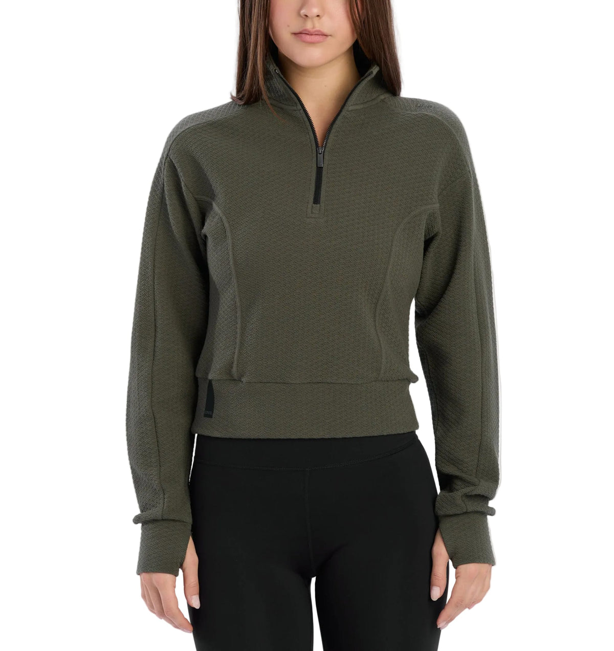 UNRL Women's Apparel > Fleece & Midlayers UNRL Women's Elevation Half-Zip Pullover Grove