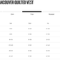 UNRL Women's Apparel > Outerwear UNRL Women's Vancouver Quilted Vest Black