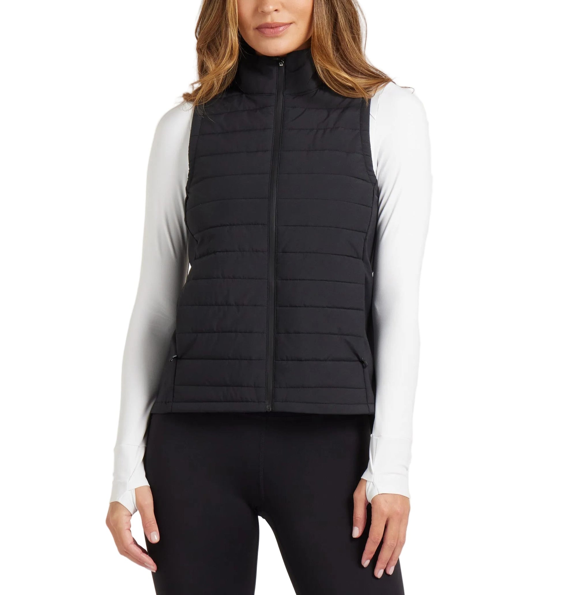 UNRL Women's Apparel > Outerwear UNRL Women's Vancouver Quilted Vest Black