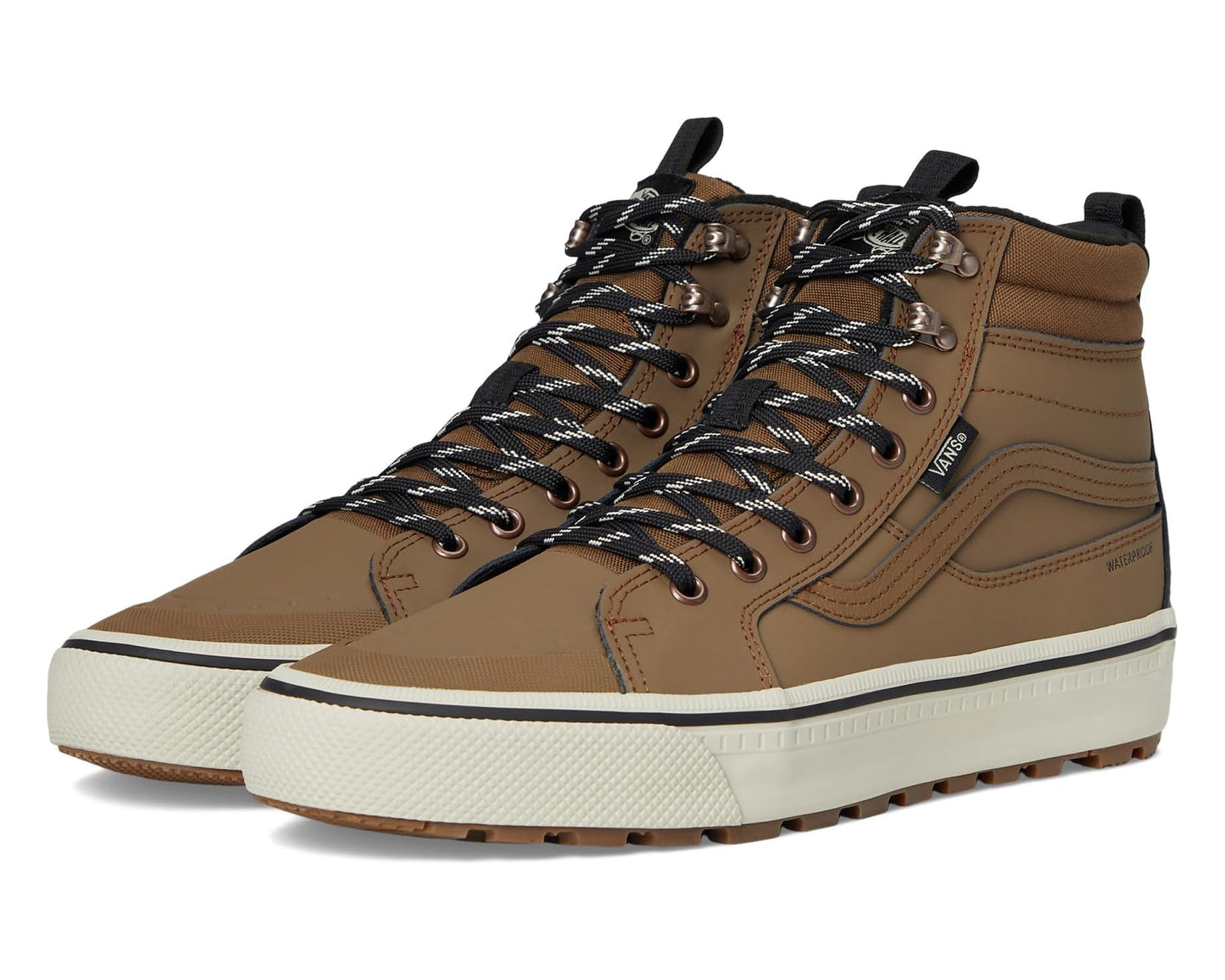 Vans 161 Vans Men's  Mte™ Sk8-Hi® Waterproof Insulated Sepia/Marshmallow