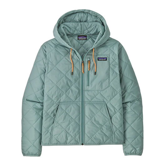 Patagonia Women's Diamond Quilted Bomber Hoody Thermal Blue