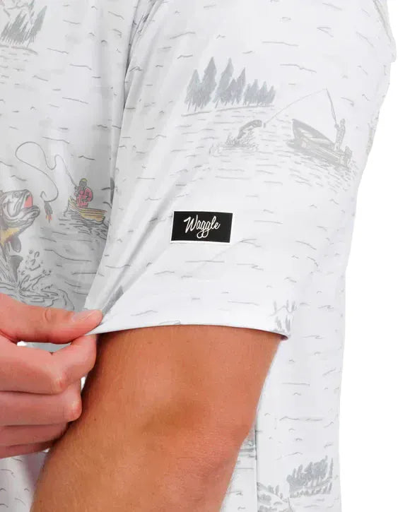 Waggle 102 Waggle Men's Tight Lines Polo