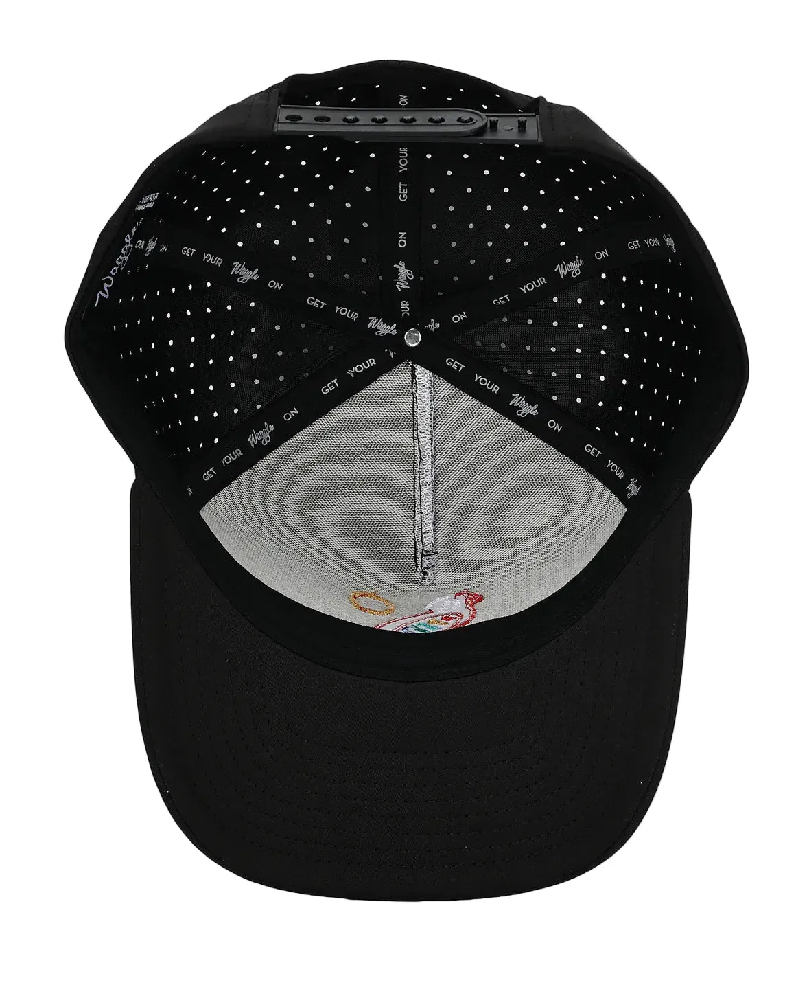 Waggle 308 Black Waggle Parrotdise Hat