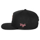 Waggle 308 Waggle Flamingo Bay Hat Black