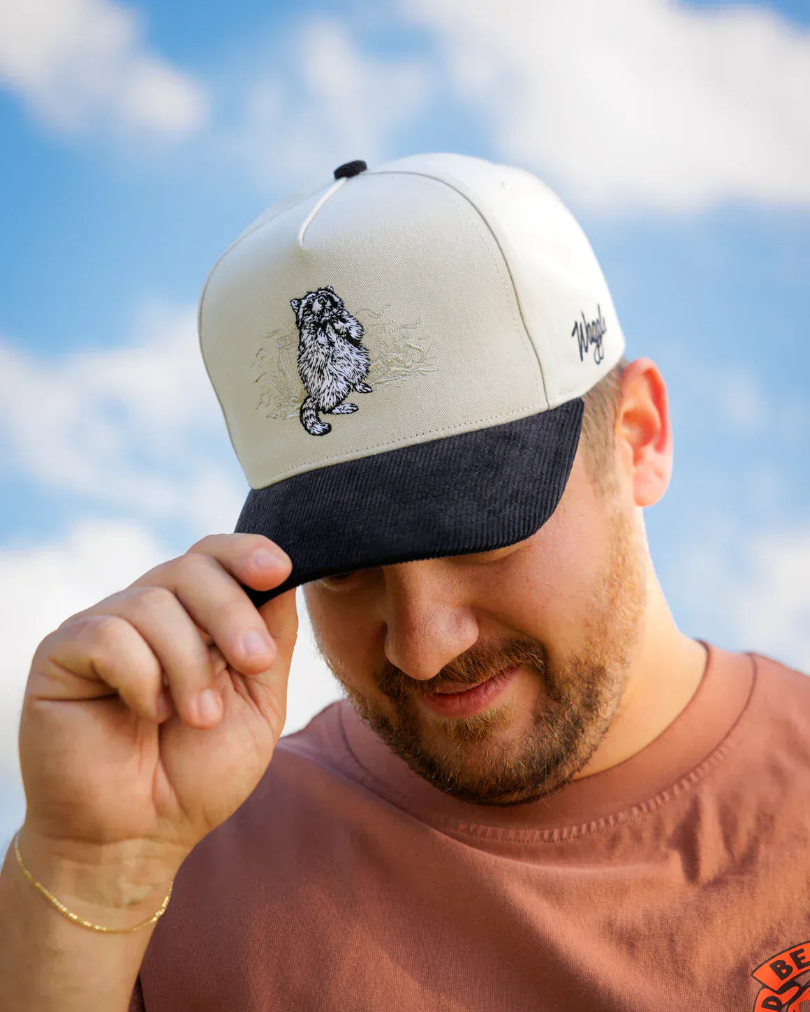 Waggle 308 Waggle Trash Bandit Corduroy Brim Hat