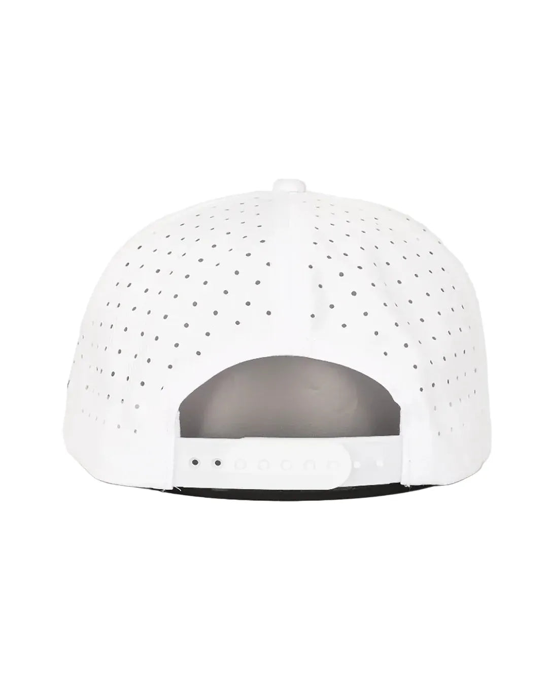 Waggle 308 White Waggle Kentucky Buck SnapBack Hat White