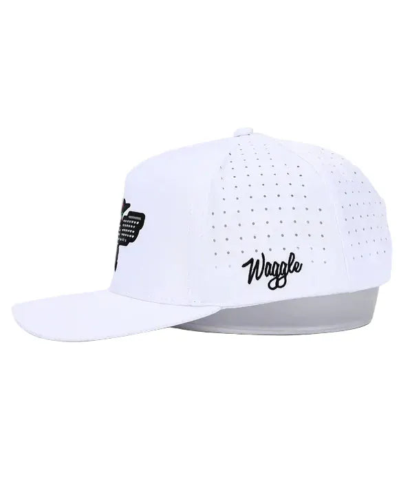 Waggle 308 White Waggle Loon Lake 3.0 Hat