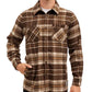 Waggle 502 Waggle Men's Flannel Overshirt Wally