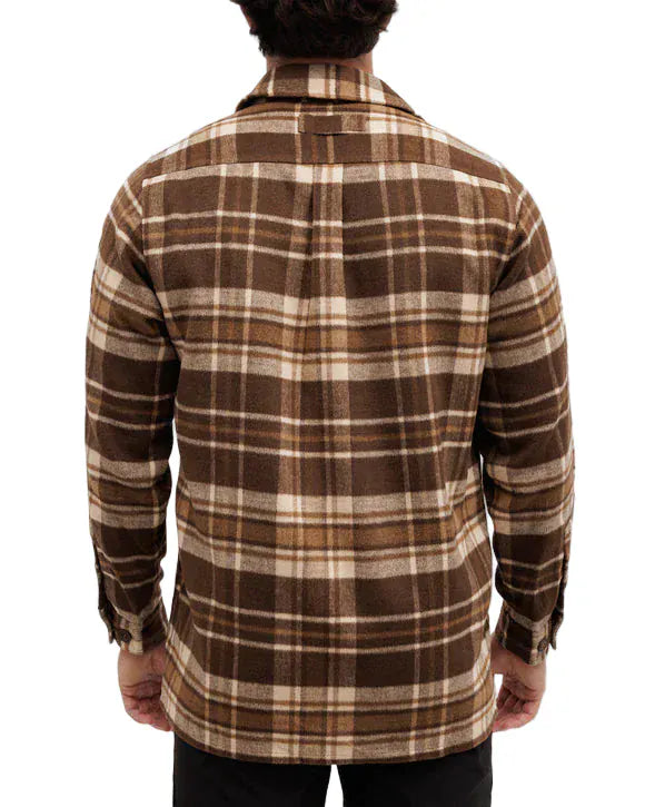 Waggle 502 Waggle Men's Flannel Overshirt Wally