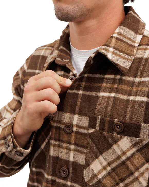 Waggle 502 Waggle Men's Flannel Overshirt Wally