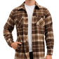 Waggle 502 Waggle Men's Flannel Overshirt Wally