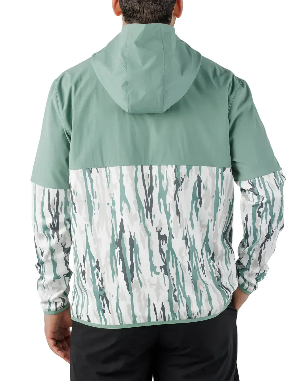 Waggle 504 Waggle Men's Timber Zenith Zip Hoodie Birch
