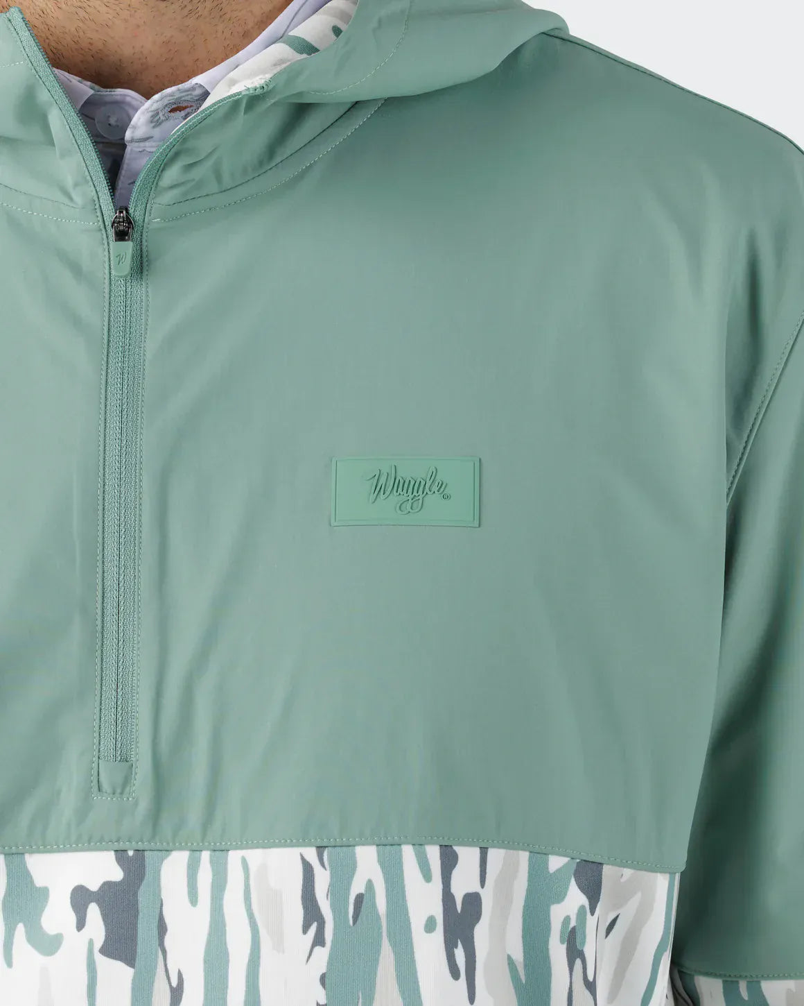 Waggle 504 Waggle Men's Timber Zenith Zip Hoodie Birch