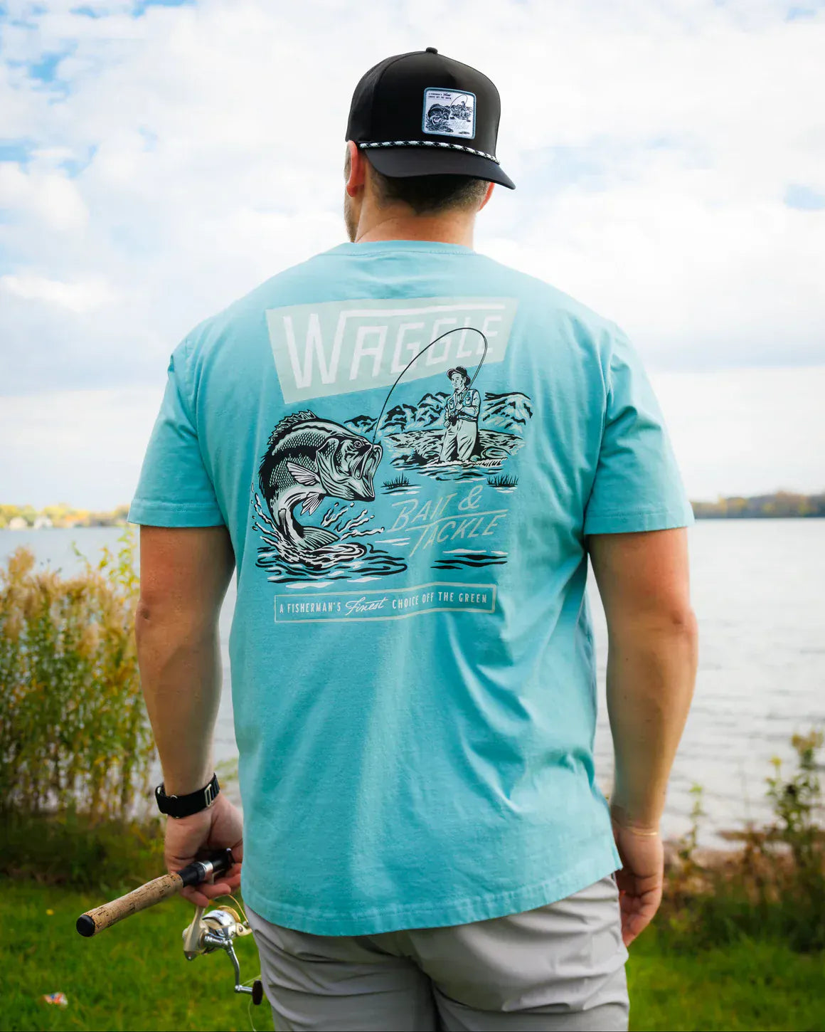 Waggle 505 Waggle Men's Bait & Tackle Tee
