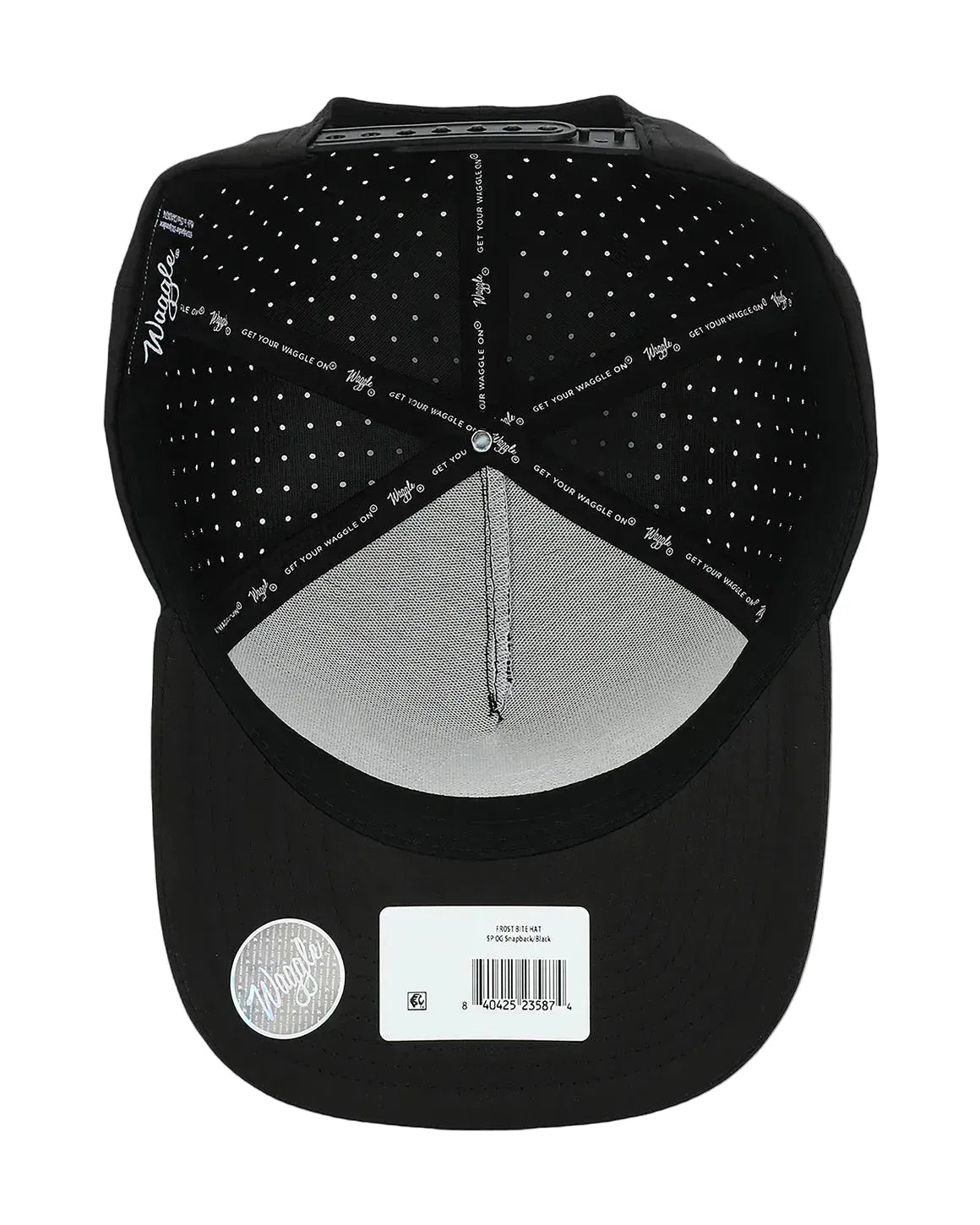 Waggle Accessories > Hats Black Waggle Frost Bite Hat