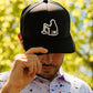 Waggle Accessories > Hats Black Waggle Frost Bite Hat