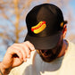 Waggle Accessories > Hats Black Waggle Glizzy Hat