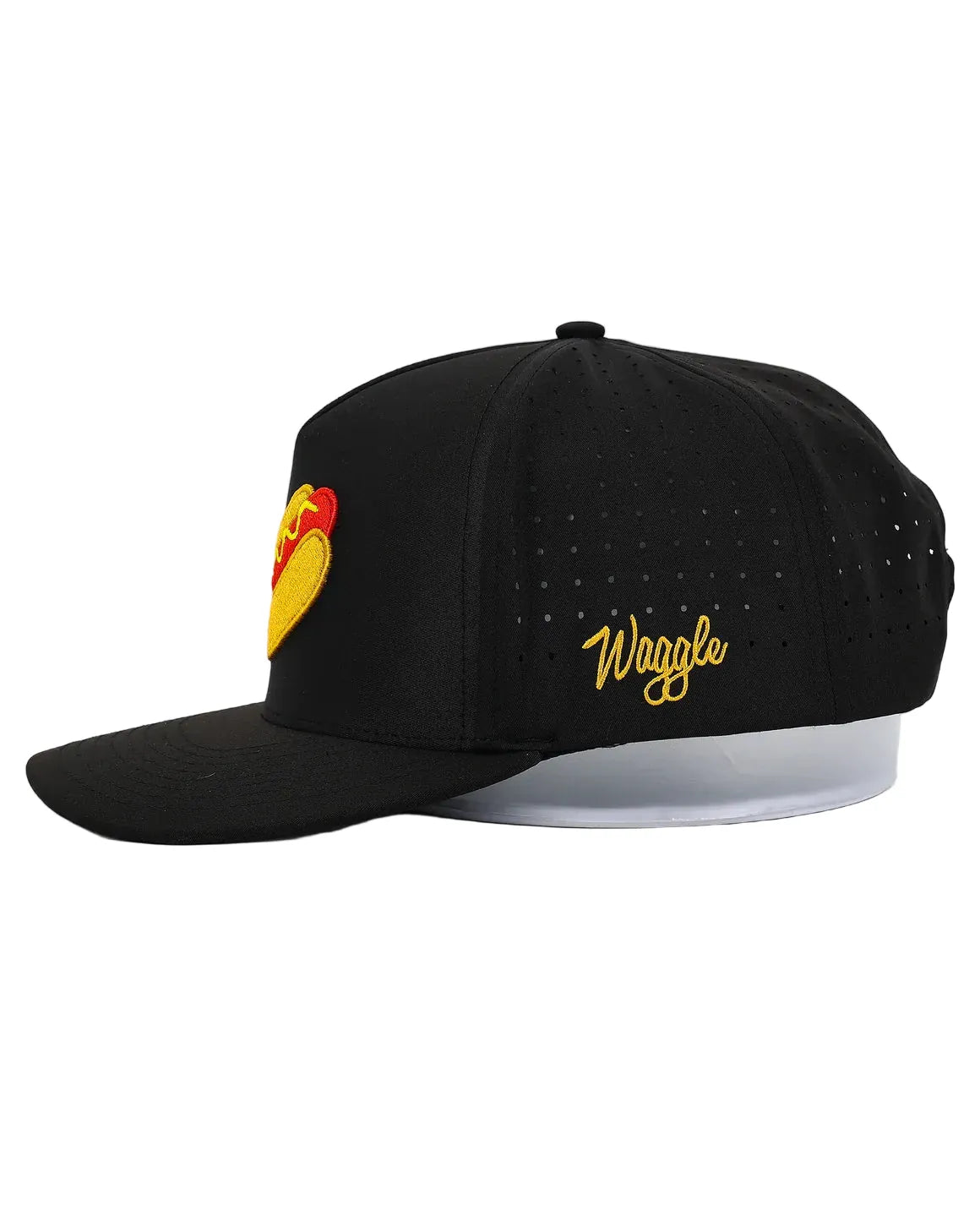 Waggle Accessories > Hats Black Waggle Glizzy Hat