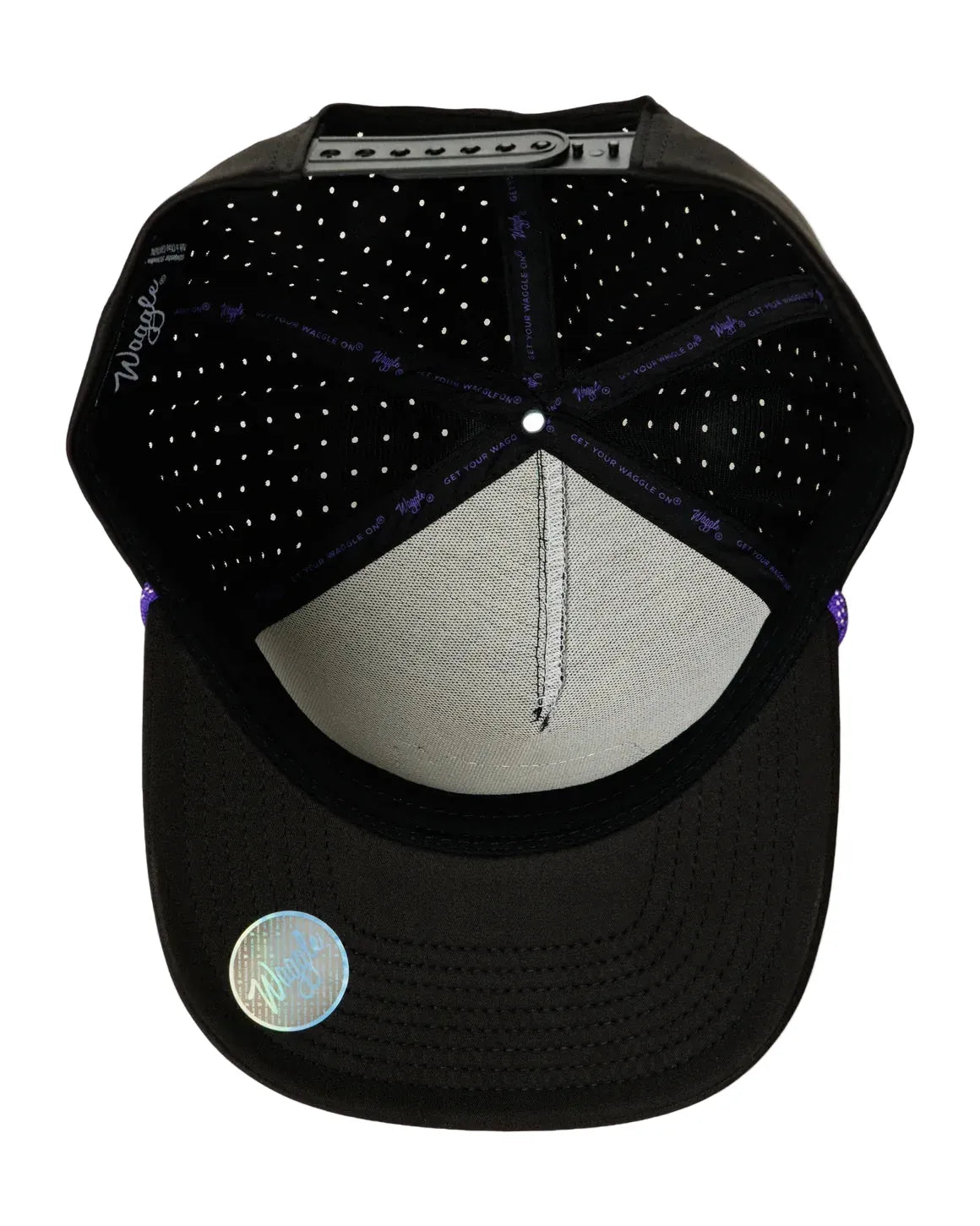 Waggle Accessories > Hats Black Waggle Resurfaced Hat