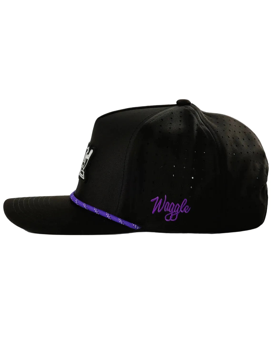 Waggle Accessories > Hats Black Waggle Resurfaced Hat