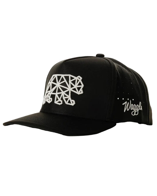 Waggle Accessories > Hats Black Waggle Youth Great Bear Hat