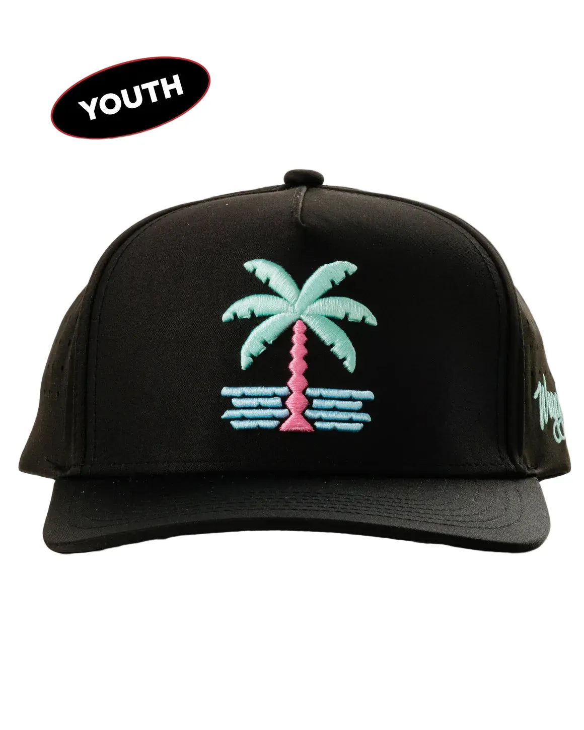 Waggle Accessories > Hats Black Waggle Youth South Beach Hat