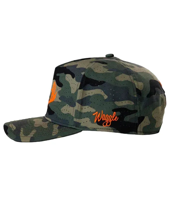 Waggle Accessories > Hats Camo Waggle 5 Panel Repel Hat 12 PT Camo