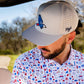 Waggle Accessories > Hats Grey Waggle The Patriot Hat