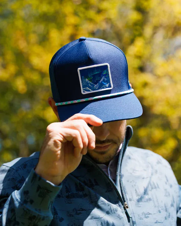 Waggle Accessories > Hats Navy Waggle Borealis Hat