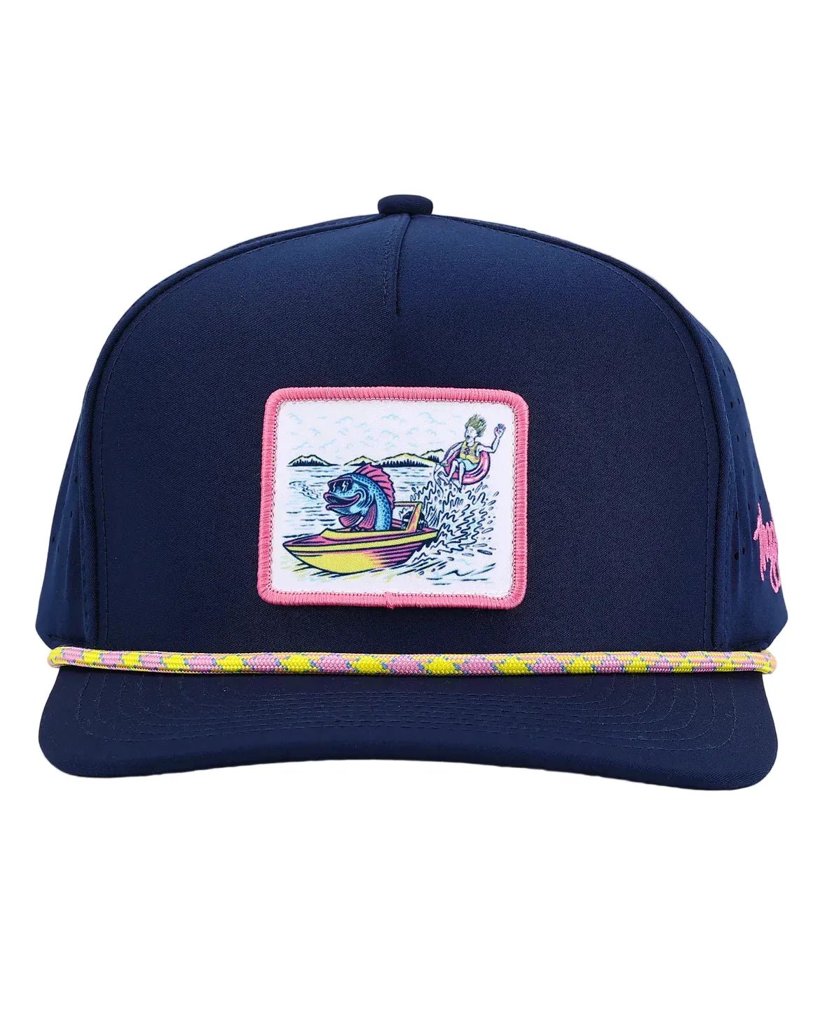 Waggle Accessories > Hats Navy Waggle Great Lakes, Great Times Hat