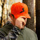 Waggle Accessories > Hats Orange Waggle 5 Panel Repel Hat Flush