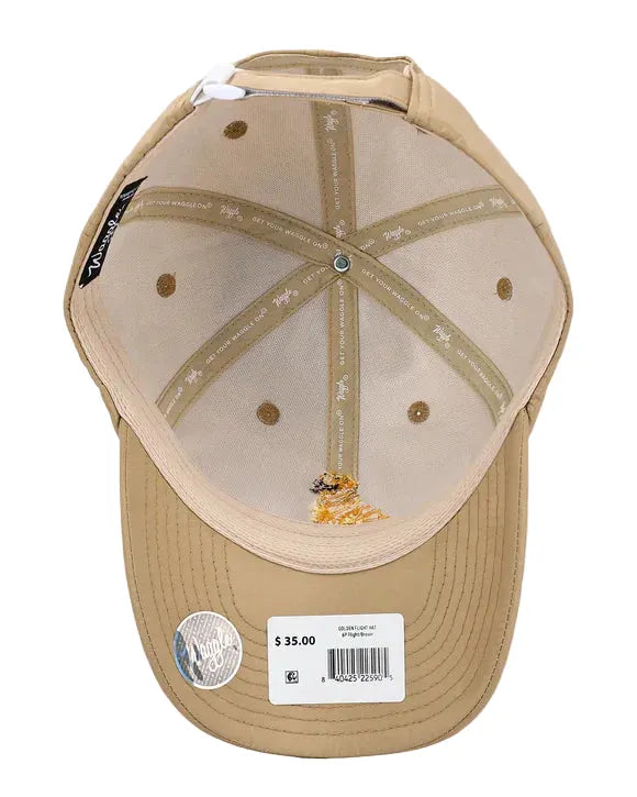 Waggle Accessories > Hats Tan Waggle Golden Flight Hat