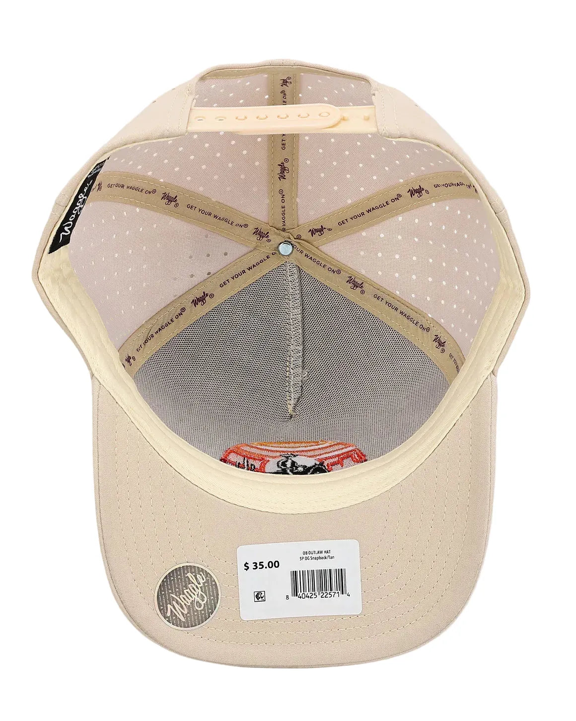 Waggle Accessories > Hats Tan Waggle OB Outlaw Hat