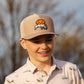 Waggle Accessories > Hats Tan Waggle Youth Wingman Hat