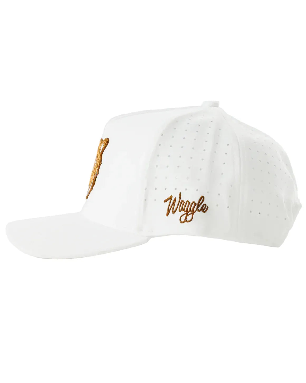 Waggle Accessories > Hats White Waggle Youth Striped It Hat