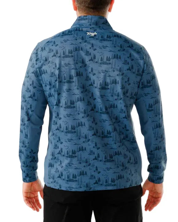 Waggle Men’s Apparel > Fleece & Midlayers Waggle Men's Twilight 1/4 Zip Up North