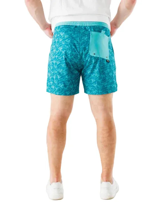 Waggle Men's Apparel > Swim Waggle Men's Green Lakers Short