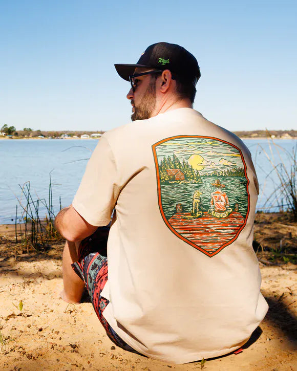 Waggle Men's Apparel > Tees Waggle Men's Fishing Buddies Tee