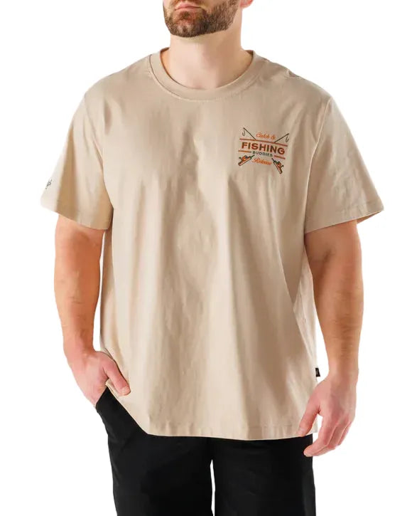 Waggle Men's Apparel > Tees Waggle Men's Fishing Buddies Tee